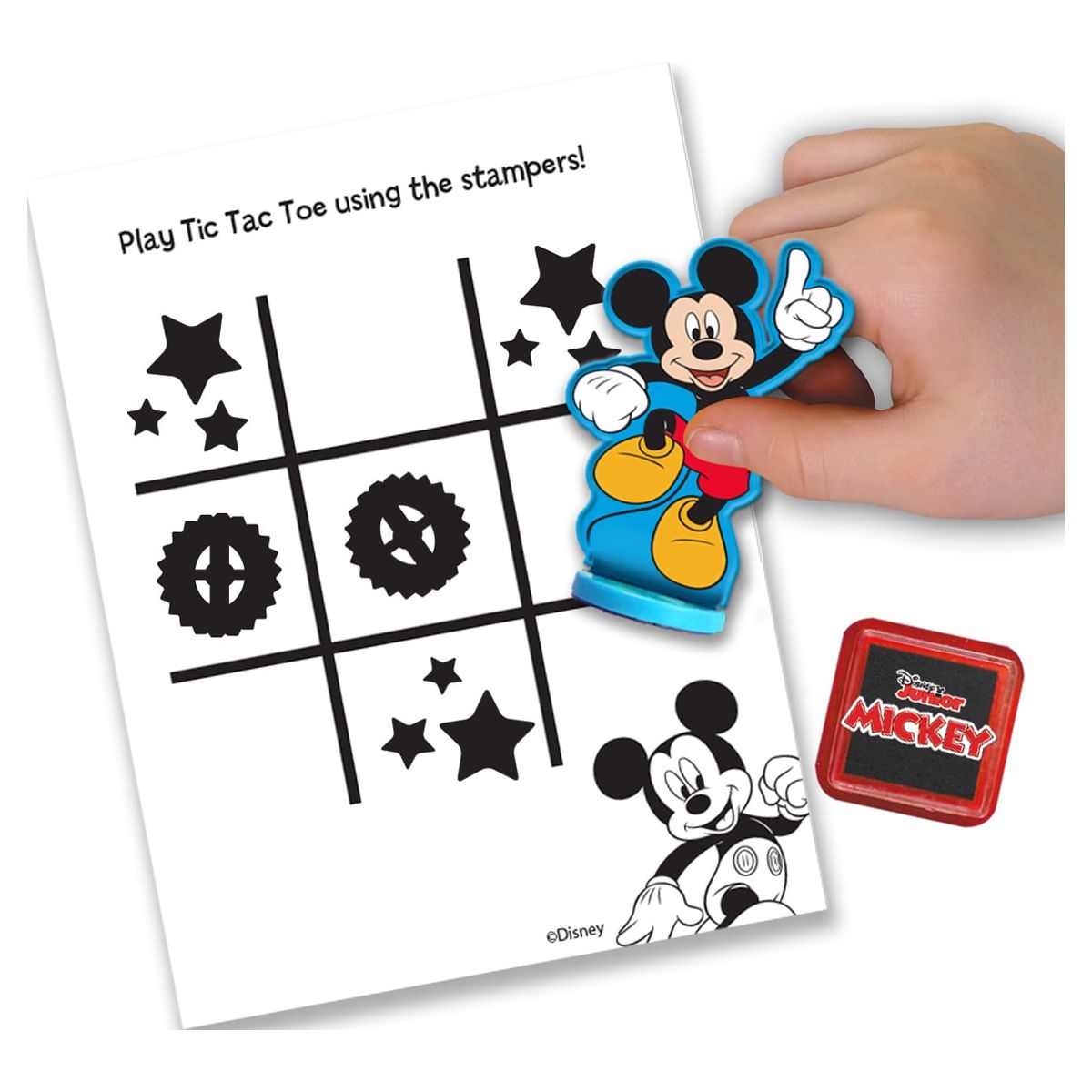 Mickey Mouse Kids Activity Table with Carrying Handle Activity Tables, Multicolor