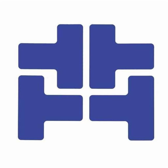 Brady Floor Tape,Blue,2 inx5 in,T,PK20 104438