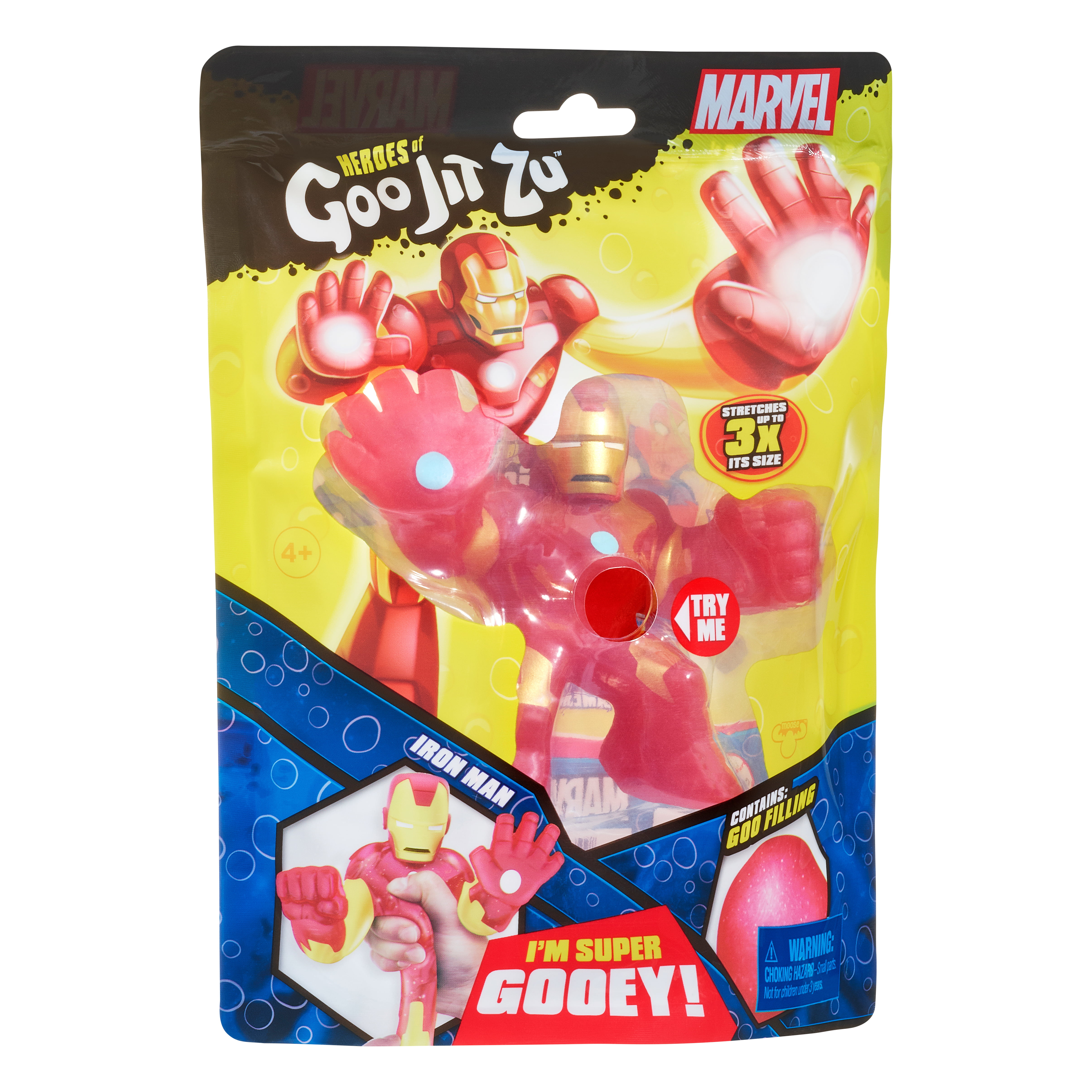 Marvel Iron Man Heroes of Goo JIT Zu Action Figure Super Gooey 2020 for sale online 