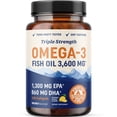 thumbnail image 1 of Suplemento de aceite de pescado Omega 3 de triple potencia de MAV Nutrition, 1 of 6