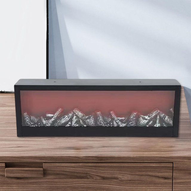 Decoración LED Retro USB alimentado chimenea simulada linterna para dormitorio Día de Acción de Gracias barra de escritorio Soledad Lámpara de chimenea