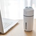 thumbnail image 3 of Naiovety Humidificador LED, difusor de aire que cambia de Color, mesita de noche, ambientador de niebla ajustable portátil, hogar, coche, oficina, Humidificadores Blanco Naiovety HA060780-01B, 3 of 6