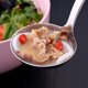 thumbnail image 3 of EeaseMX Cuchara de sopa de acero inoxidable Cucharas de fideos de mango largo Cuchara para servir comida Utensilios de cocina Vajilla para restaurante en casa, 3 of 8