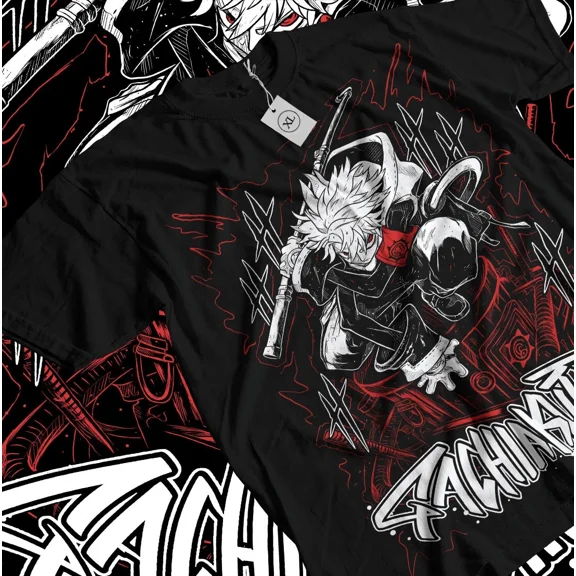 VINTAGE Gachiakuta Tome T-Shirt Japanese Tankobon Horror Manga Anime T-shirt - Black