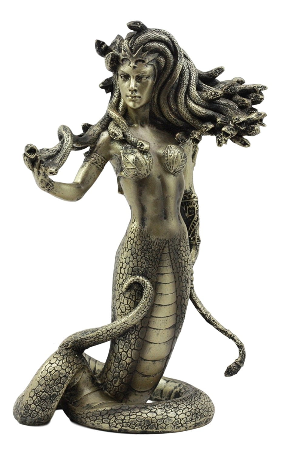 Ebros Greek Mythology The Seductive Spell Of Medusa Statue 8"Tall