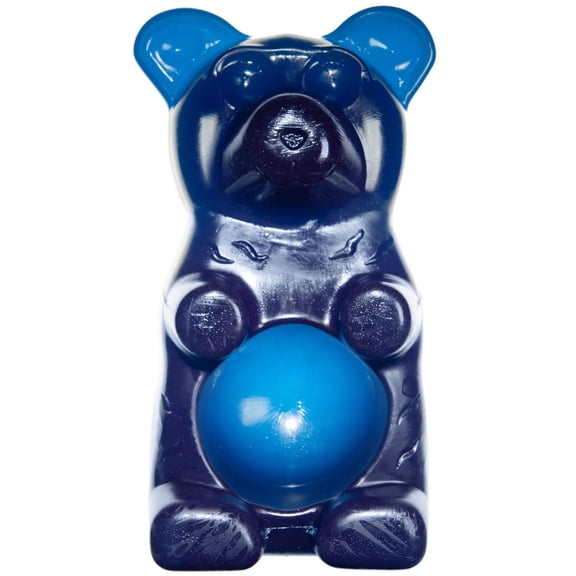 The 26-pound Party Gummy Bear-Blue Raspberry