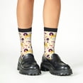 thumbnail image 5 of Kids Girls Boys Socks - Cute Poodle Dog Funny Bones Comfort Breathable Crew Socks for Boys Girls Kids, Soft Athletic Running Socks for Boys Socks 6-10 Years Old, 5 of 6