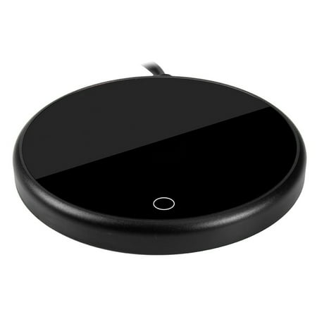 

Electric Coffee Heater Intelligent Coffee Heater for Desk Mug Heater with Two Temperature Settings US Plug Black