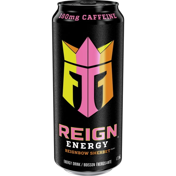 Reign Energy Reignbow Sherbet Can, 473 mL, 473ML