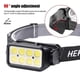 thumbnail image 4 of COB LED Headlamp USB Rechargeable Headlight Torch Work Light Bar Head Band Lamp, 4 of 5