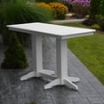 thumbnail image 1 of A &amp; L Furniture Poly 72 x 33 in. Rectangle Bar Height Table, 1 of 11