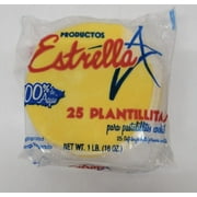 Estrella Plantillas Amarilla Entremeses Cocktail, 16 oz., 25 Count