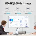 thumbnail image 3 of SSK USB C Laptop Docking Station Dual Monitor HDMI 4K/60Hz Multiport Adapter 11 in 1 USB C Hub, Thunderbolt Dock Triple Display with 2 HDMI+VGA,RJ45 Ethernet,100W PD,3 USB for MacBook,Dell,HP,Lenovo, 3 of 5