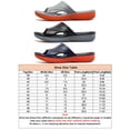 thumbnail image 2 of Rockomi Mens Slide Sandals Flip Flop Shower Shoes Slipper House Pool Slipper, 2 of 5
