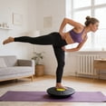 thumbnail image 6 of YYDENG 36cm 360 Degree Rotating Wobble Balance Board Non Slip Massage Surface Portable Core Trainer Stability Disc For Home Gym Yoga Physical Therapy Coordination Muscle Strength Training, 6 of 6