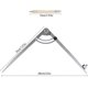 thumbnail image 2 of Carbon Steel Measuring Calipers with 5pcs Pencils Precision Caliper Adjustment, 2 of 5
