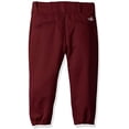 thumbnail image 2 of Alleson Athletic B39885535 Girls Belt Loop Fast-Pitch Pants, Maroon - Large, 2 of 4