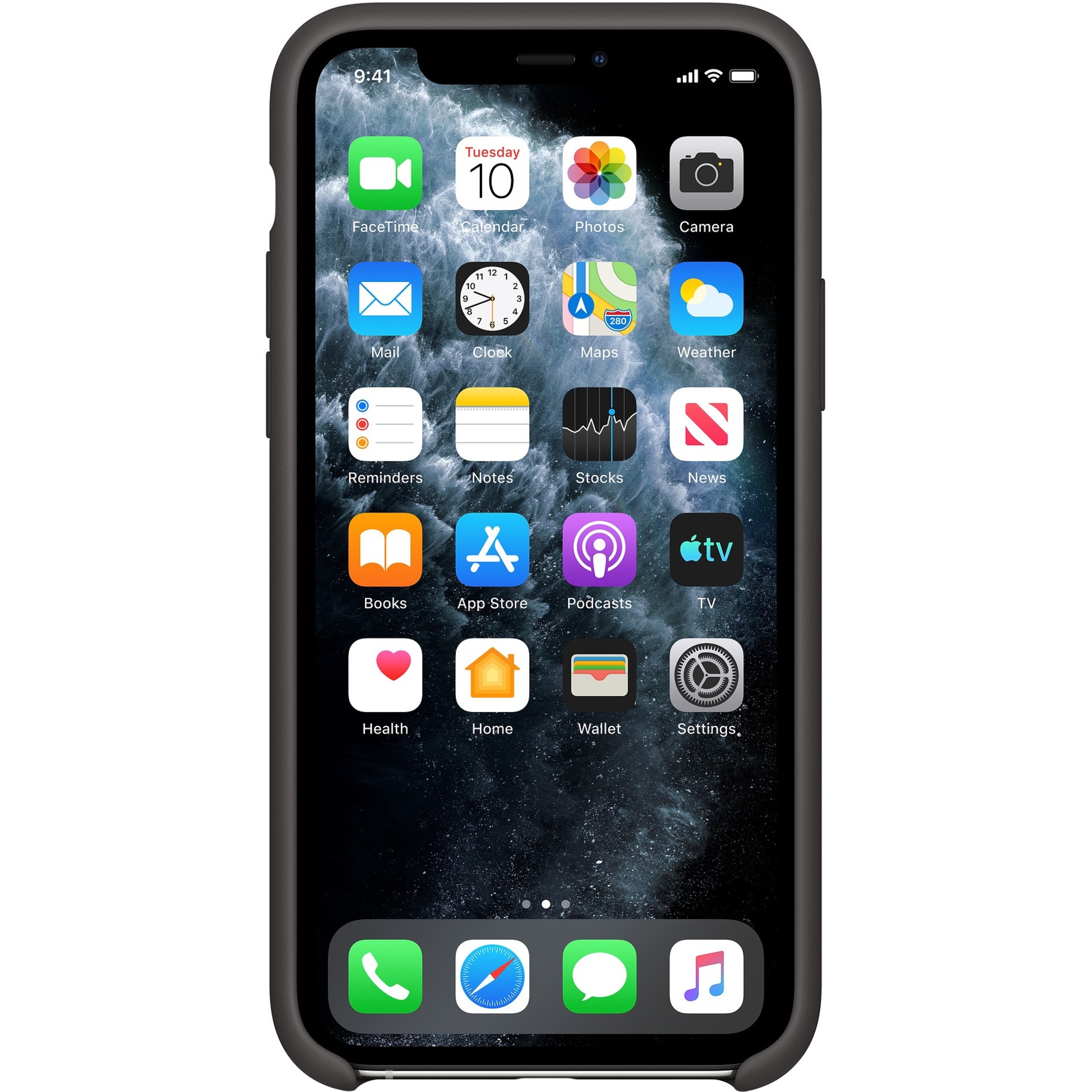 iPhone 11 Pro Silicone Case - Black - image 4 of 6
