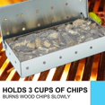 thumbnail image 2 of Less Steel Bbq R Box For Grilling Barbecue Ps On Gas Grill Or Charcoal Grill, 2 of 4
