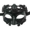 thumbnail image 2 of Máscara de mascarada, máscara de baile romana, novedad, máscara de ópera para cosplay, máscara de media cara para vacaciones A, 2 of 9