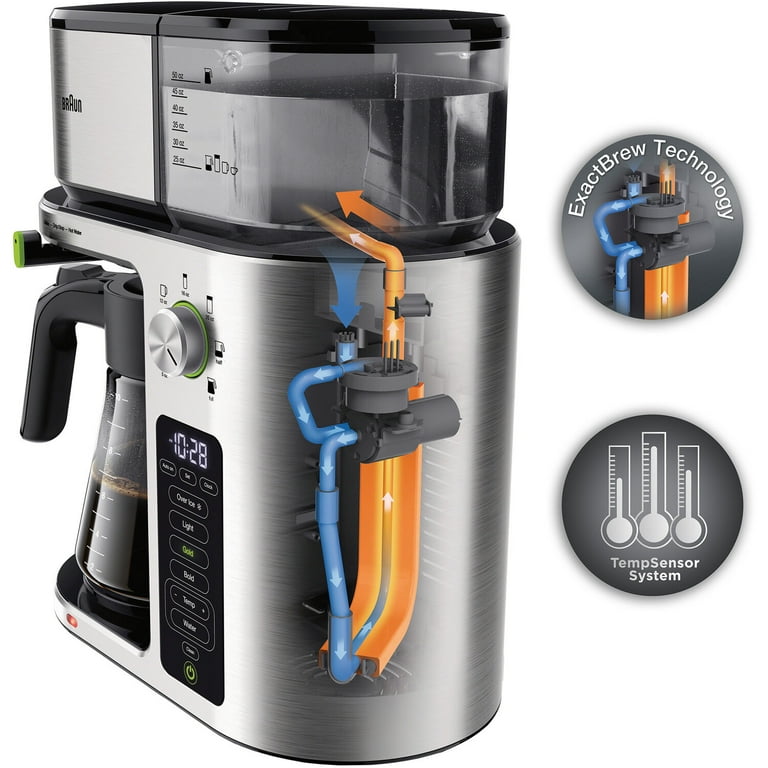 Braun Stainless Steel 10 Cup Pot Carafe Brew Coffee Maker