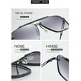 thumbnail image 4 of Gradient lens Men Sunglasses Men Vintage Sun Glasses， Sunglasses 13575, 4 of 8