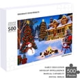 thumbnail image 4 of Christmas Puzzle 500 Pieces Jigsaw Puzzles for Adults and Childen,20"x15" Large Puzzle Perfect for Holiday Family Game Nights - Each Piece is Unique, 4 of 8