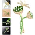 thumbnail image 2 of Miangastore Broche en Alliage Vert 1Ensemble 2.1X1.2In, 2 of 7