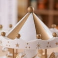 thumbnail image 5 of Xoxingysm Desktop Ornament Merry Go Round Music Box Small Musical Box with 4 Horses Classic Decor for Valentine'S Day Wedding Birthday Gift Shop Display Home Decor, 1X Carousel Music Box Ornament, 5 of 8
