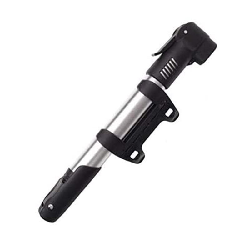 Mini Portable Cycling Bicycle Pump Hand Air Bike Pump Ball Inflator Glueless Puncture Repair Kit for Presta Schrader 120 PSI
