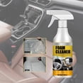 thumbnail image 6 of Fairnull 60ml Car Interior Foam Cleaner Eco-friendly Fast-acting Upholstery Dash Vinyl Leather Stain Remover Multifunctional Foaming Cleaner, 6 of 9