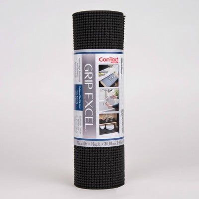 Con-Tact Excel Grip Non-Adhesive Nonskid Shelf Liner Black 10sqft