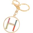 thumbnail image 1 of Letter Keychain,26 Letters A-Z Decorative Letter Keychain,Name Keychain for Women Girls Men Teenager Gift, 1 of 5