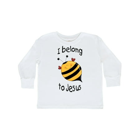 

Inktastic I belong to Jesus Gift Toddler Boy or Toddler Girl Long Sleeve T-Shirt