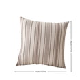 thumbnail image 3 of Darzheoy Boho Throw Pillow,Farmhouse Decorative Striped Square Pillow,Yarn Dyed Striped Woven Cushion Pillow,Soft Cotton Blend Decorative Cushion Pillow for Sofa Living Room Bedroom Home Decor, 3 of 6