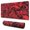 Rouge et Noir, variante sur Tapis de Souris Rose et Rouge Imperméable, Caoutchouc+multispandex Antidérapant pour Bureau Maison Jeu 31.5x15.7 Pouces