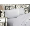 thumbnail image 6 of Deep Pocket 1500 Series Sheet Set – Soft, Durable, Hotel-Style Comfort , Split King, White, 6 of 6