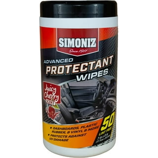 Simoniz New Car Scent Advanced UV Protectant Wipes Wipes