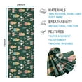 thumbnail image 2 of Princess Castle Star Pattern Hot Yoga Mat Towel Non Slip for Hot Yoga - Quick-Drying Yoga Mat Cover with 4 Corner Pockets with Travel Bag - Hot Yoga Towel Non Slip Grip Moisture Wicking Sweat 70"x26", 2 of 6