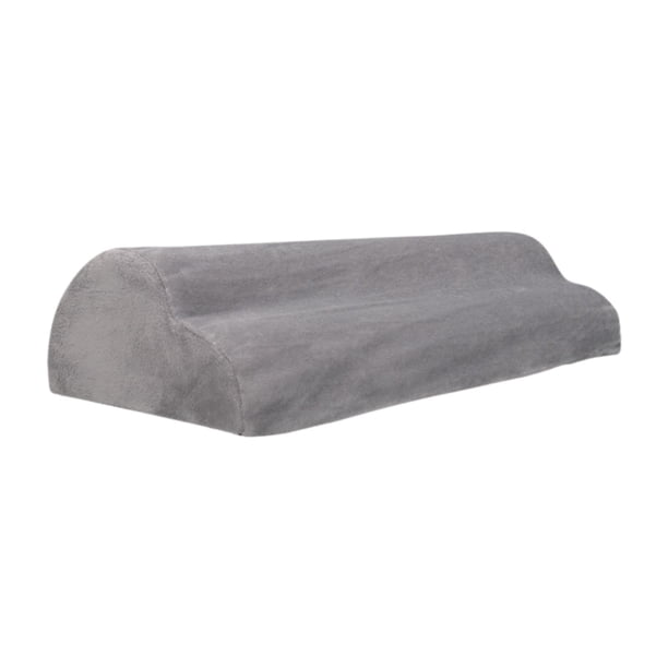 Reposapiés para debajo del escritorio Almohada reposapiernas para debajo del escritorio Almohada reposapiés para coche Gris oscuro