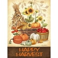 thumbnail image 2 of Phillips, Anita 19x24 White Modern Wood Framed Museum Art Print Titled - Happy Harvest, 2 of 4