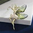 thumbnail image 6 of 1Pc Brooches and Pins for Women, Brooch Pins, Copper Delicate Rhinestone Angel Wing Brooch is the Perfect Gift for Wife Mother or Daughter, Purple, 6 of 7