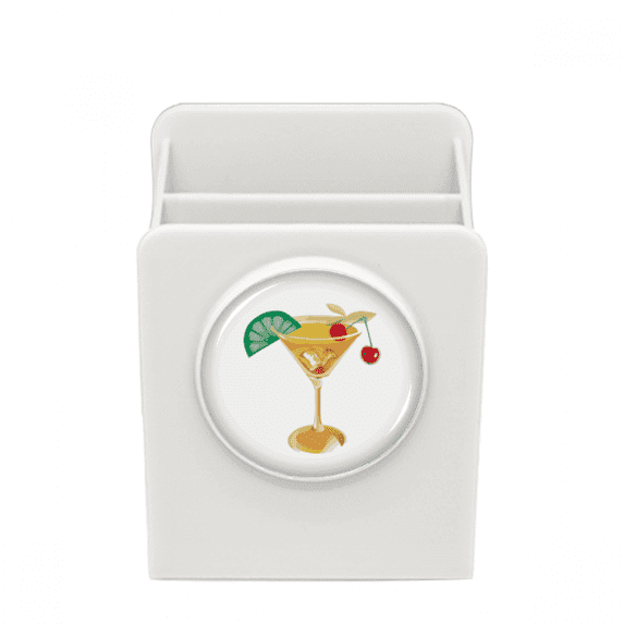 Decorative Fruit Juice Beautiful Cucoloris Desk Pencil Holder Cup Pen Organizer