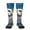 2 Black-2, variant on Starry Sky Cloud Bulldog Thigh High Socks Extra Long Stretchy Sock Women Over Knee High Opaque Stocking Daily Wear