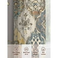 thumbnail image 3 of Vintage Boho Sheer Curtains for Living Room Bedroom Chic Farmhouse Neutral Morocco Geometric Sheer Curtains 45 Inch Long 2 Panels Set Light Filtering Curtain Window Treatments Drapes for Dining Room, 3 of 6