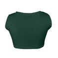 thumbnail image 4 of ZyeKqe Square Neck Tank Tops for Women Casual Sleeveless Cropped Shirts Solid Color Summer Clothes, 4 of 4