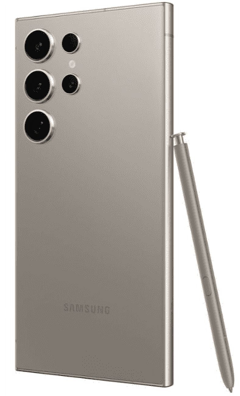 Restored Samsung Galaxy S24 Ultra Unlocked 512GB Titanium Gray Good Condition (Refurbished)