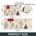 thumbnail image 7 of Beige Christmas Tree Pattern Kitchen Rugs Sets Of 2,Anti Fatigue Kitchen Mat Rugs Non Slip Washable,Decorative Kitchen Floor Mats for Kitchen,Sink,Laundry,17"x30"+17"x47", 7 of 7