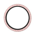 thumbnail image 2 of Lsque Floral Strawberr Ultra Soft Car Steering Wheel Cover for Women, Standard 15 inch Size for Truck Van SUV Auto, 2 of 8