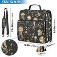 thumbnail image 3 of ALAZA Zipper Binder Jellyfish Pattern 3 Ring Trapper Keeper File Folder Organizer Bag, 3 of 8